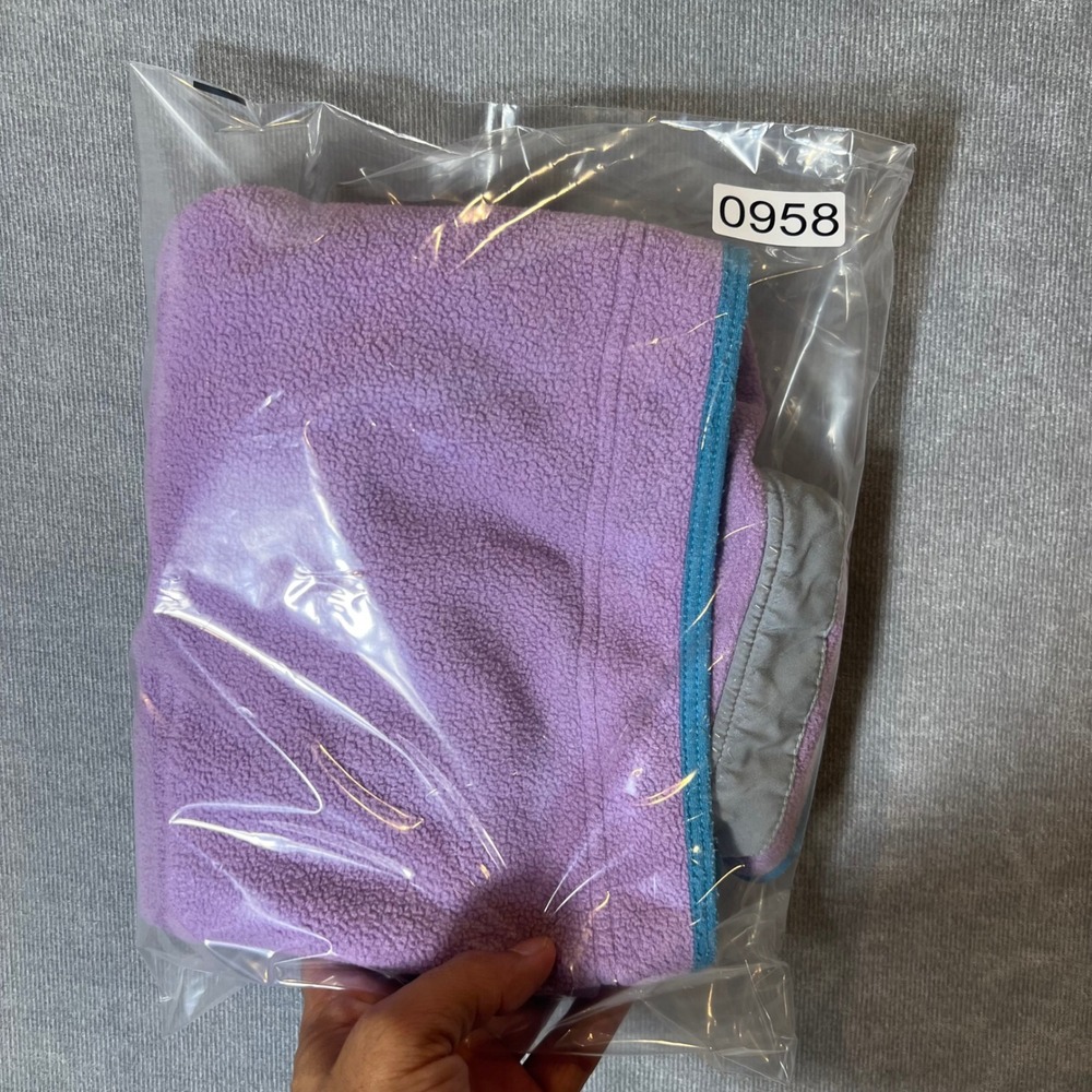 Patagonia Synchilla Fleece Quarter Zip Pullover Purple Teal Kids XXS 3-4 - Picture 7 of 7